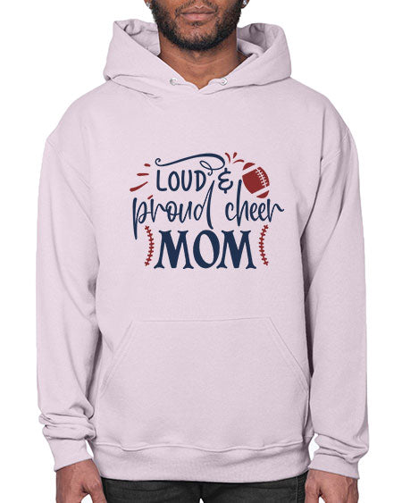 Loud proud cheer mom 1534# - cheer- Hoodie