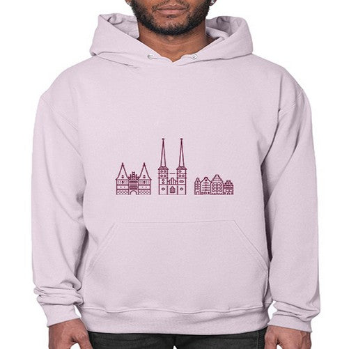 Lubek 1182# - cities- Hoodie