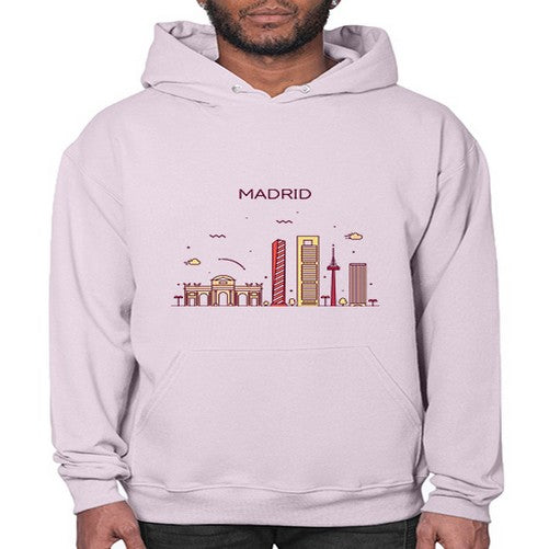 Madrid 1205# - cities- Hoodie