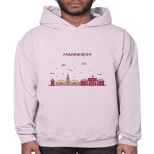 Mannheim 1237# - cities- Hoodie