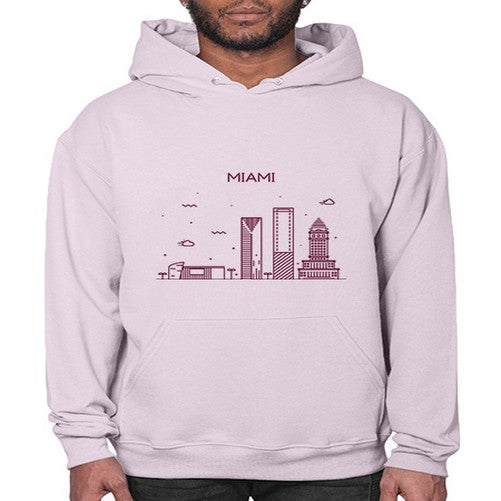 Miami 1282# - cities- Hoodie