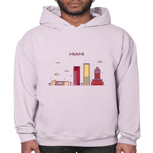 Miami 1285# - cities- Hoodie