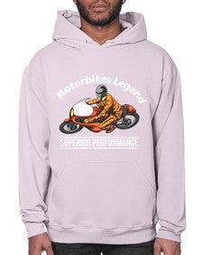 Motorbikes legend 45# - motorcycle- Hoodie