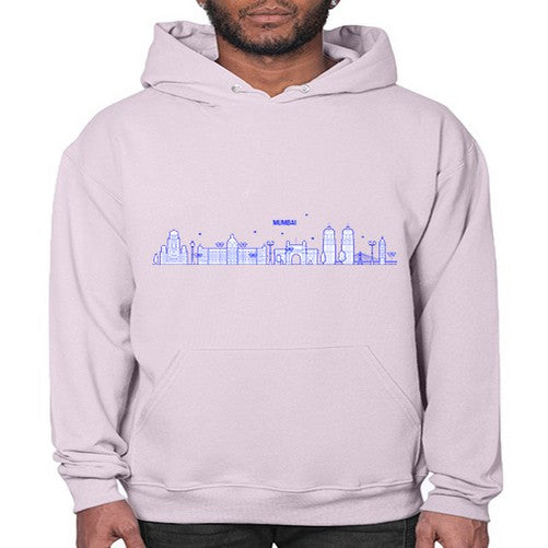 Mumbai 1385# - cities- Hoodie