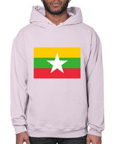 Myanmar 1398# - world flags- Hoodie