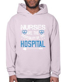 Nurses are the hospitality of the hospital Style 1233# - nurse- Hoodie