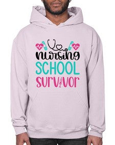 Nursing School Survivor Style Style 1279# - nurse- Hoodie