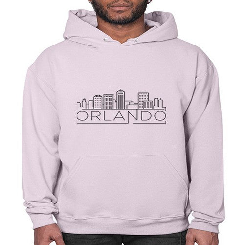 Orlando Minimal Skyline 1540# - cities- Hoodie
