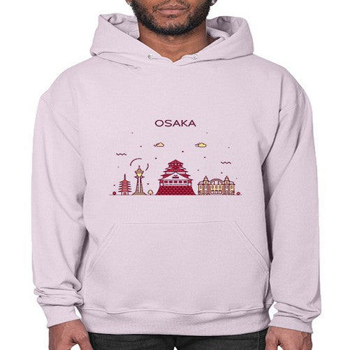 Osaka 1549# - cities- Hoodie