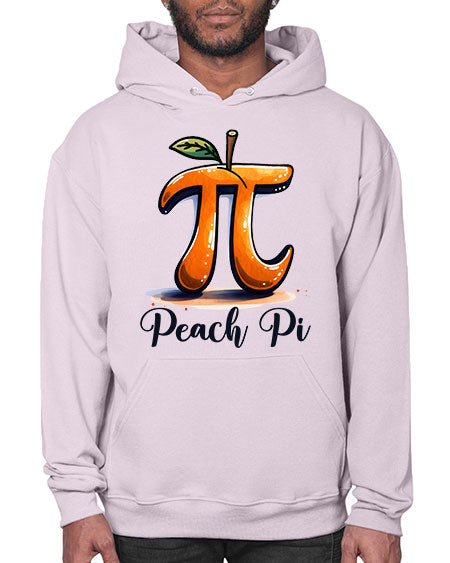Peach Pi Math Teacher 32# - pi- Hoodie