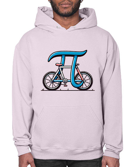 Pi Bicycle Sublimation Design 33# - pi- Hoodie