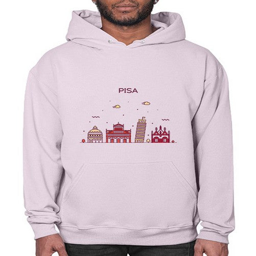 Pisa 1622# - cities- Hoodie