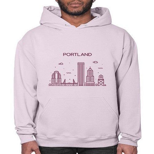 PortlandOregon 1680# - cities- Hoodie