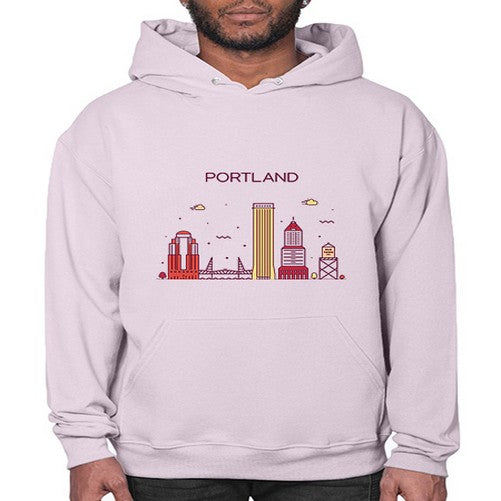 PortlandOregon 1682# - cities- Hoodie
