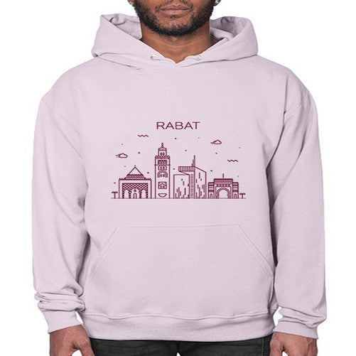 Rabat 1704# - cities- Hoodie