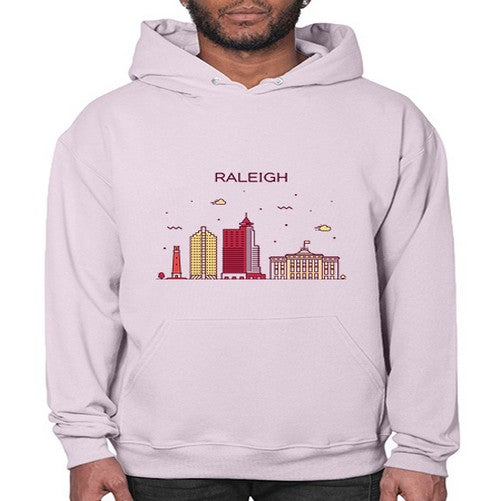 Raleigh 1710# - cities- Hoodie