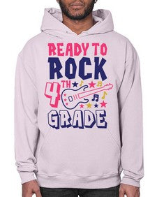 Ready To Rock fourth 732# - fourth grade- Hoodie