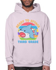 Ready to Attack third Grade 715# - third grade- Hoodie
