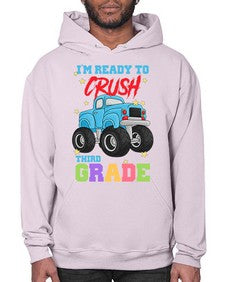 Ready to Crush third Grade 722# - third grade- Hoodie