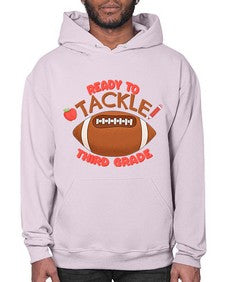 Ready to tackle third Grade 747# - third grade- Hoodie