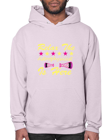 RelaxTheAstrophysicistIsHereScience tshirt design Sciencetshirtdesign 151# - general science- Hoodie