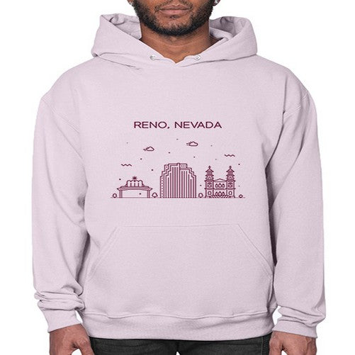 Reno 1712# - cities- Hoodie