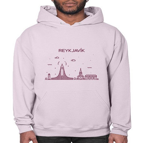 Reykjavik 1716# - cities- Hoodie