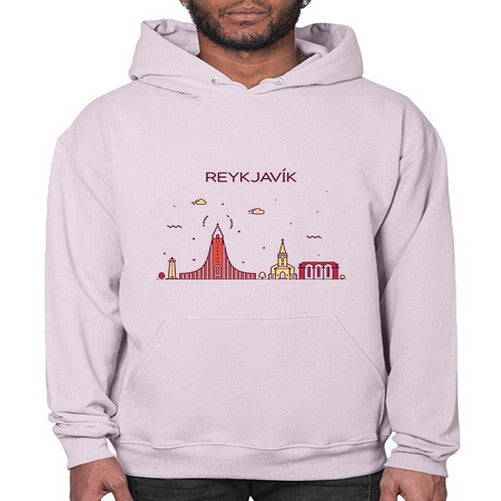 Reykjavik 1719# - cities- Hoodie
