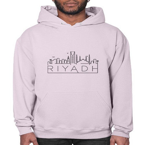 Riyadh Minimal Skyline 1738# - cities- Hoodie