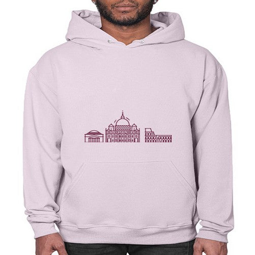 Rome 1749# - cities- Hoodie