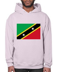 Saint Kitts and Nevis 1764# - world flags- Hoodie