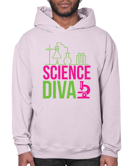 Science Diva 128# - general science- Hoodie