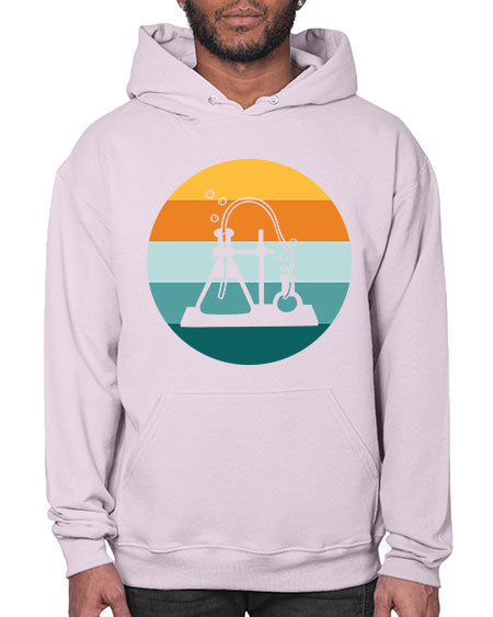 ScientistRetroSunsetScientistSkinite Scientist Skinite 39# - general science- Hoodie