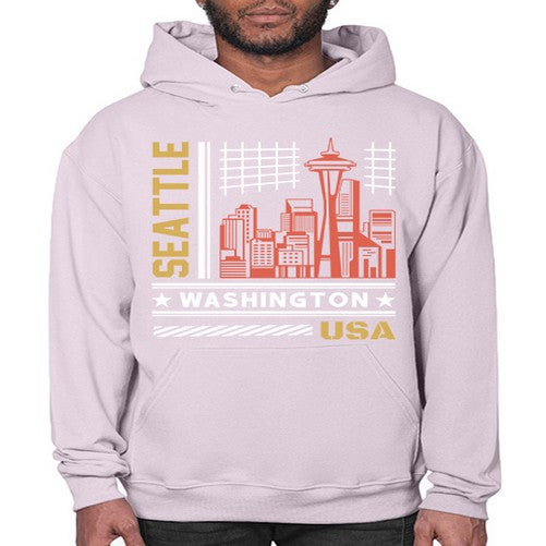 Seattle 1809# - cities- Hoodie