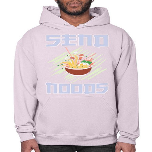 Send Noods Japanese Noodles Bowl Anime 282# - anime- Hoodie