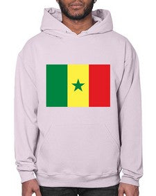 Senegal 1811# - world flags- Hoodie