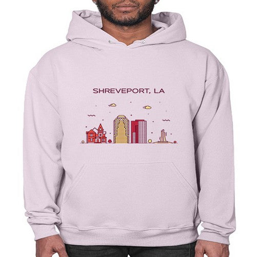 ShreveportLA 1840# - cities- Hoodie