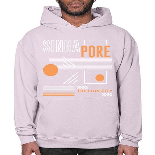 Singapore 1844# - cities- Hoodie