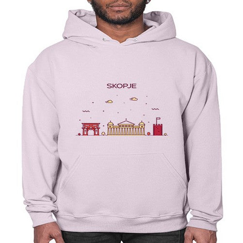 Skopje 1852# - cities- Hoodie