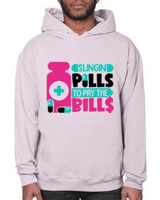 Slingin Pills To Pay The Bills Style Style 1405# - nurse- Hoodie