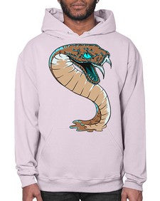 Snake 209# - cartoon animals- Hoodie