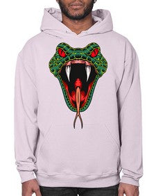 Snake 212# - cartoon animals- Hoodie