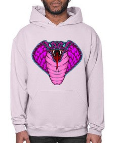 Snake 214# - cartoon animals- Hoodie