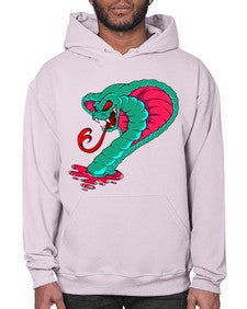 Snake 215# - cartoon animals- Hoodie
