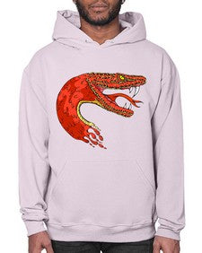Snake 223# - cartoon animals- Hoodie