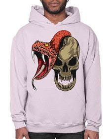 Snake 226# - cartoon animals- Hoodie