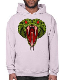 Snake 229# - cartoon animals- Hoodie