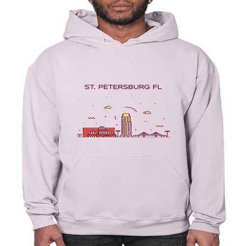 StPetersburgFL 1889# - cities- Hoodie