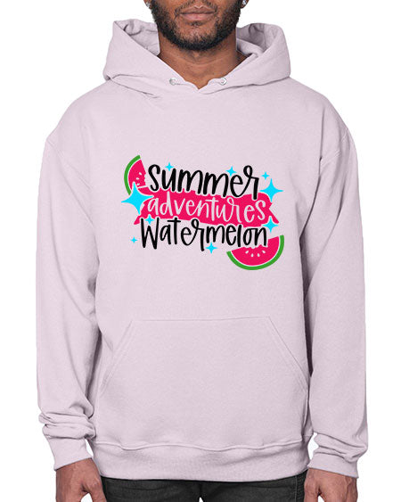 Summer Adventures Watermelon Style 23# - summer- Hoodie