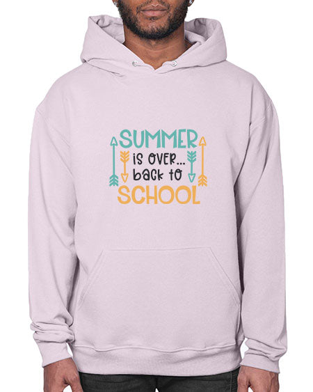 Summer is over back to school 12# - summer- Hoodie